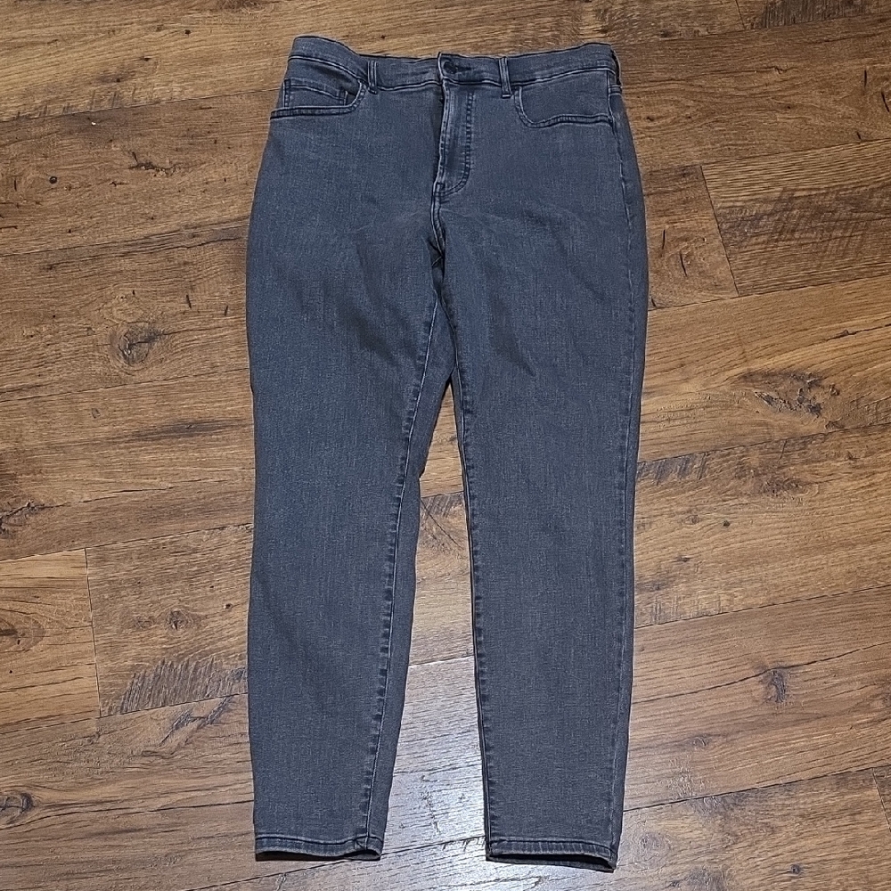 Everlane High Rise Jeans - Dark Gray